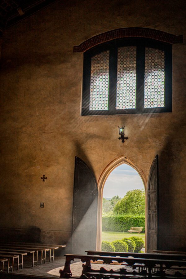 The church in the morning light